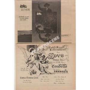 Love Santa Monica Civic 1969 LP Promo Ad Concert Poster:  