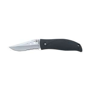 New Mossberg Lockback Knife Serrated 420 Stainless Steel Blade Comfort 