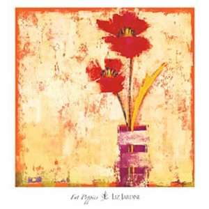  Fat Poppies II by Liz Jardine 13x14: Health & Personal 