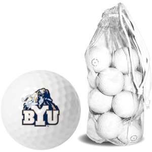  BYU Cougars 15 Golf Ball Clear Pack