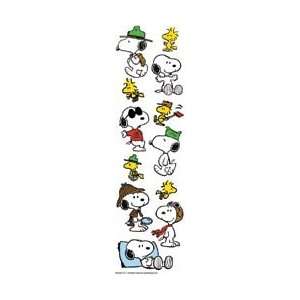 : Sticko Peanuts Slims Dimensional Stickers Snoopy E5143003; 6 Items 