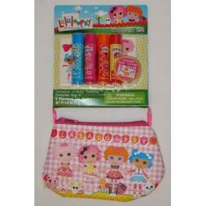   Cosmetic Set Includes 4 Lip Balms & 14 Body Tattoos Toys & Games