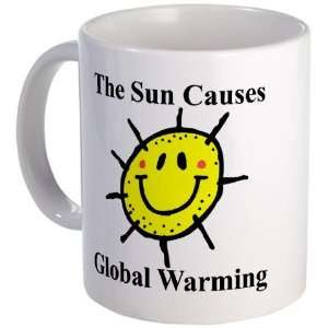  Sun Causes Global Warming Conservative Mug by  