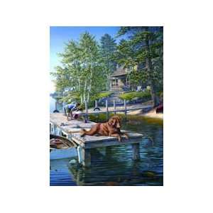  Summer Vacation   500 Pieces Jigsaw Puzzle: Toys & Games