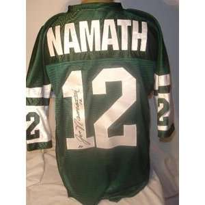  Joe Namath Autographed Uniform   NY