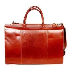 Kozmic 551 Executive Leather Briefcase Color: Brown: Baby