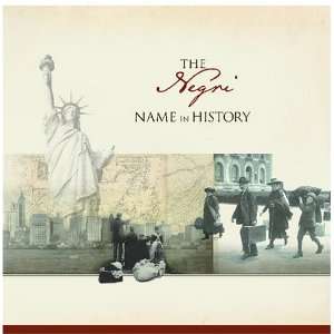 The Negri Name in History Ancestry  Books