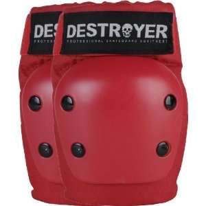  Destroyer Recreation Elbow Small Red Skate Pads Sports 