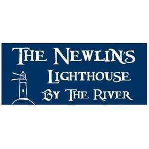  The Newlins Lighthouse by the river