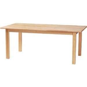  Rectangle Hardwood Table: Patio, Lawn & Garden