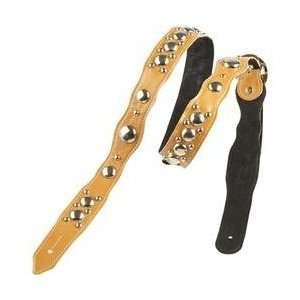    Jodi Head Marty Guitar Strap Mustard/Studded 