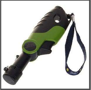 Windproof Butane Jet Torch Lighter with Adjustable Nozzle & Strap 