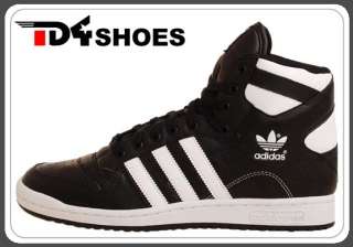Adidas Originals Decade Hi Black White Retro 80s Shoes  