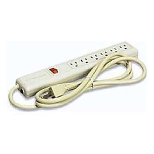    Wiremold 6outlet,6ft Cord Power Strip Plastic: Camera & Photo