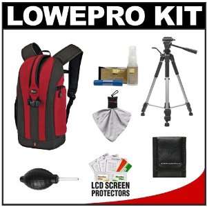  Lowepro Flipside 200 Digital SLR Camera Backpack Case (Red 