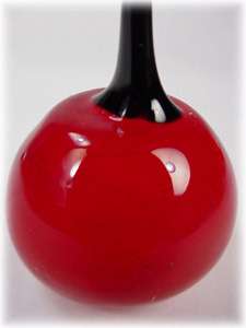 Lot of 30 Murano Art Glass Fruit Cherry Figurines  