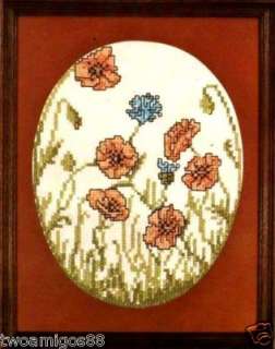 Lanarte Cross Stitch Kit Flowers  
