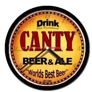  CANTY beer and ale cerveza wall clock: Everything Else