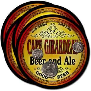 Cape Girardeau, MO Beer & Ale Coasters   4pk