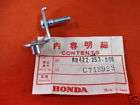 honda genuine ca72 ca77 c72 c77 ca92 ca95 cb92 plate