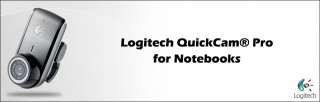 Logitech Quickcam Pro for Notebooks Webcam 720P C905  