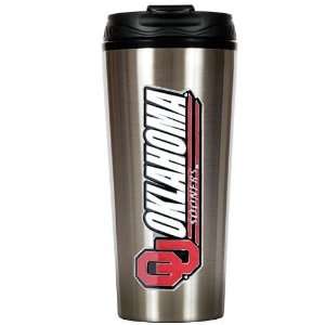  Oklahoma Sooners 16oz Stainless Steel Travel Tumbler 