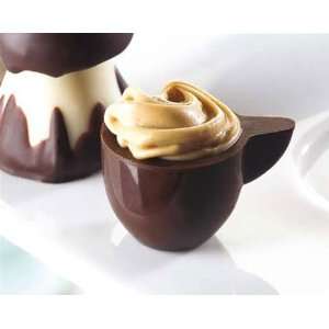 The Cappuccinos by Michel Cluizel   Chocolate Cups Filled with Ganache 