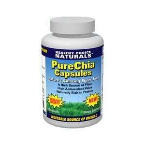  Pure Chia Capsules: Health & Personal Care