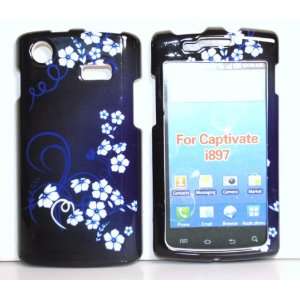   I897 Captivate Snap on Cell Phone Case + Microfiber Bag: Electronics