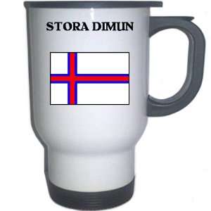  Faroe Islands   STORA DIMUN White Stainless Steel Mug 
