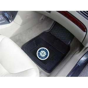 Seattle Mariners MLB Gear 2pc Universal Vinyl Car Mat:  