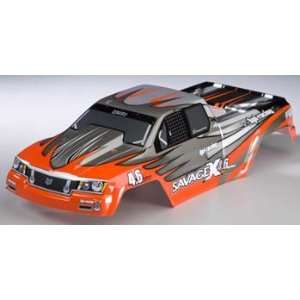  hpi racing Nitro GT 2 Painted Body, Red/Gray/Silver:SAVX 