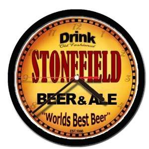  STONEFIELD beer and ale cerveza wall clock: Everything 