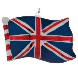  Personalized United Kingdom Flag Christmas Ornament: Home 