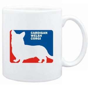   Mug White  Cardigan Welsh Corgi Sports Logo  Dogs: Sports & Outdoors
