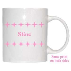  Personalized Name Gift   Stine Mug: Everything Else