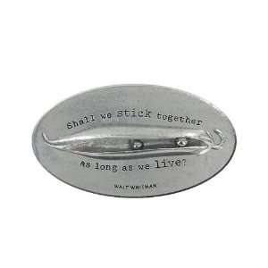  12 Shall We Stick Together Pewter Boxes: Home & Kitchen