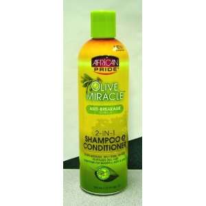   Oilve Miracle 2 In 1 Shampoo Conditi Case Pack 12   816155: Beauty