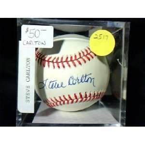  Steve Carlton Autographed Baseball?: Sports & Outdoors