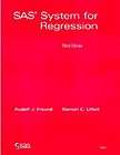 sas system for regression new by rudolf jakob freund returns