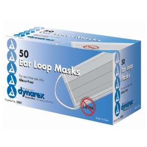  Face Mask With Ear Loops Bx/50