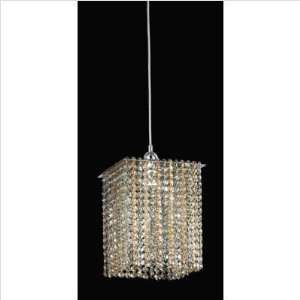  Nulco Rhapsody One Light Square Pendant with Silver Sage 