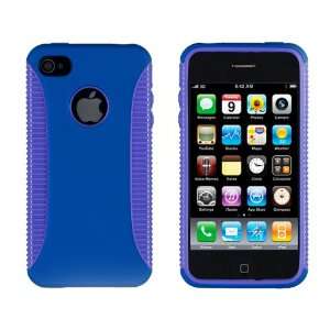Body Armor Case for Apple iPhone 4, 4S (AT&T, Verizon, Sprint)   Blue 