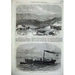  1868 Gun Boat Staunch Ship Abyssinia Tigre Sir Napier 