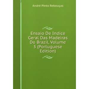   , Volume 3 (Portuguese Edition) AndrÃ© Pinto RebouÃ§as Books