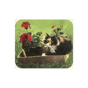    Fiddlers Elbow Spunky Calico Cat Mouse Pad