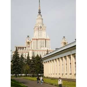  Stalinist State University Building, Moscow, Russia 