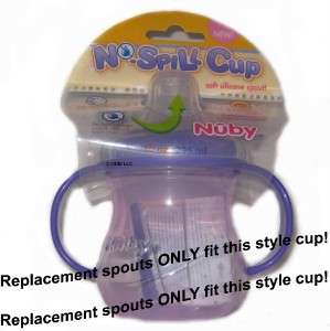 Nuby Wide Mouth Replacement Spouts Handle Cup Value Pks  