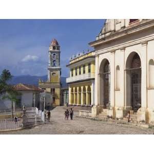 Tower of St. Francis of Assisi Convent Church and Museo Romantico, in 