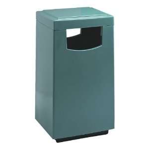  Square Fiberglass Side Entry Waste Receptacle 30 Gallons 
